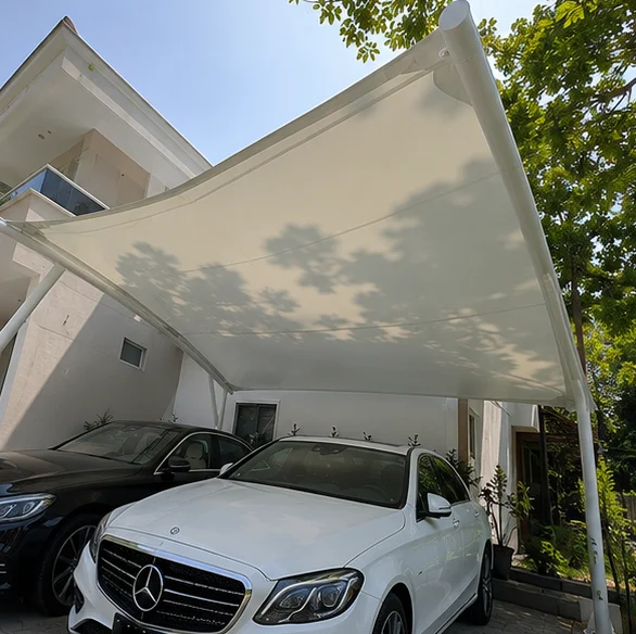 Commercial Multi-Bay Parking Canopy